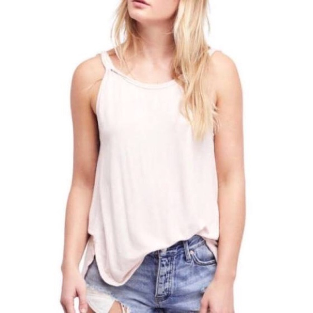 Free People Low Back Tank Tank Top